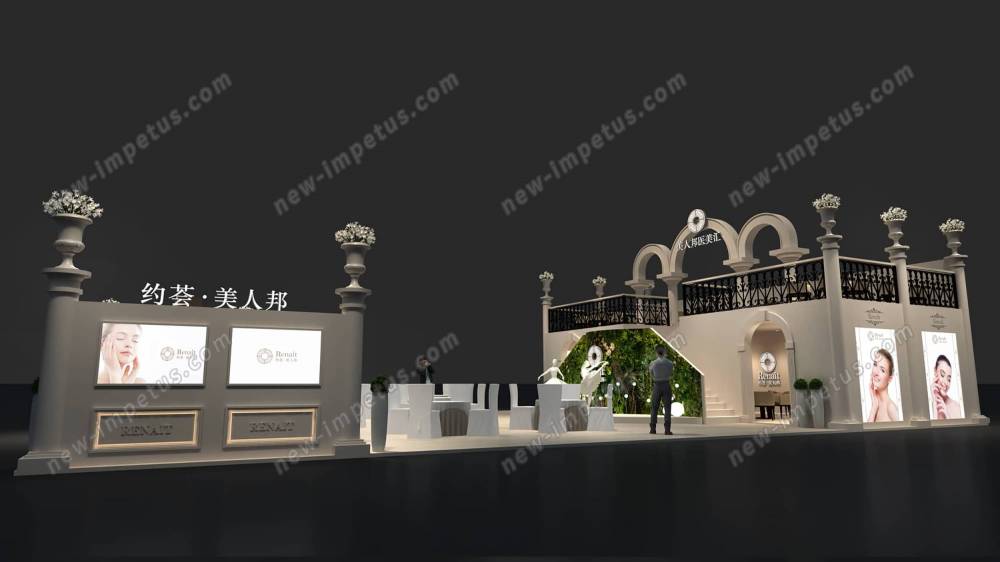 意大利展覽設(shè)計搭建工廠如何實現(xiàn)一站式展位設(shè)計搭建？(圖1)