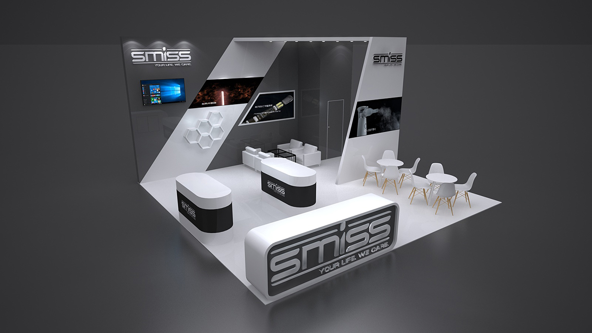 俄罗斯电子烟展览设计搭建-Smiss(图2)