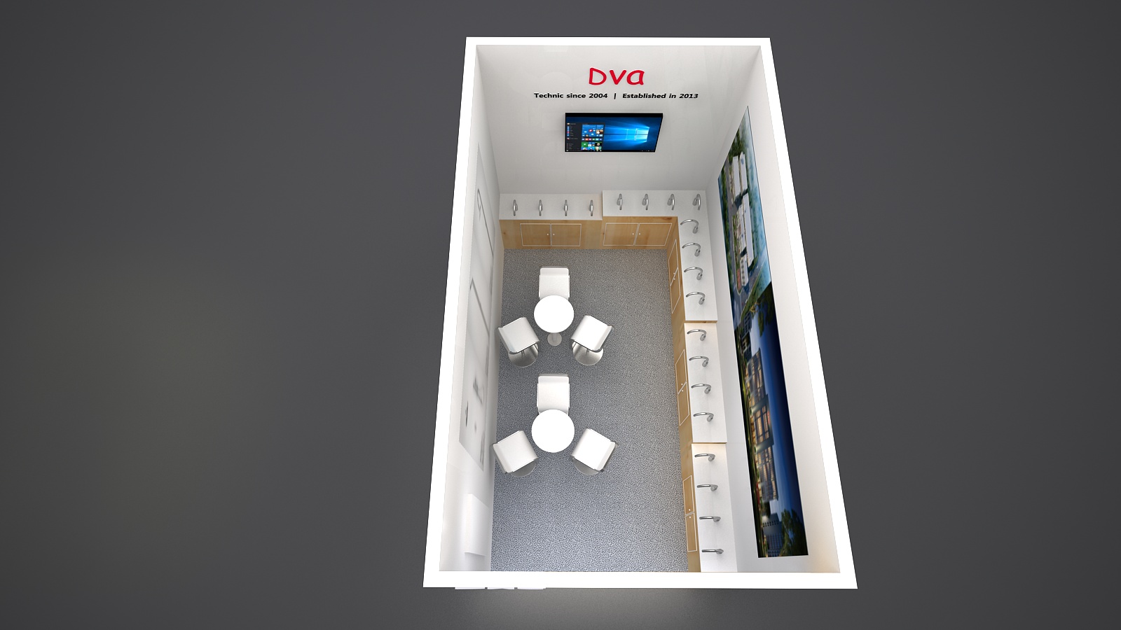 奥地利家具展DVA展台设计搭建(图4)